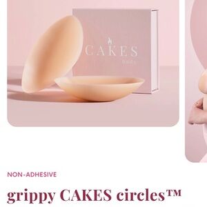 CAKES body grippy circles nipple covers DDD